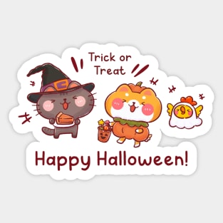 Happy Halloween! Sticker